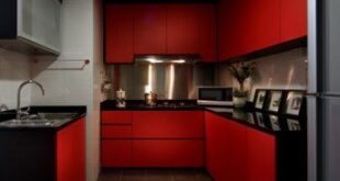 red and black kitchen decorating ideas