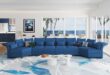 Blue Sectional Sofas