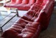 Red Leather Sofas