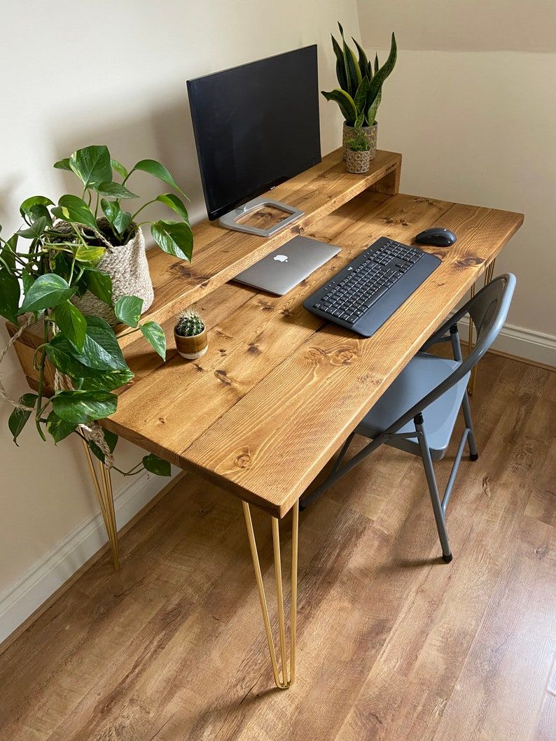 Bring Rustic Charm to Your Workspace with These Stylish Computer Desks