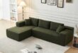 Green Sectional Sofas With Chaise