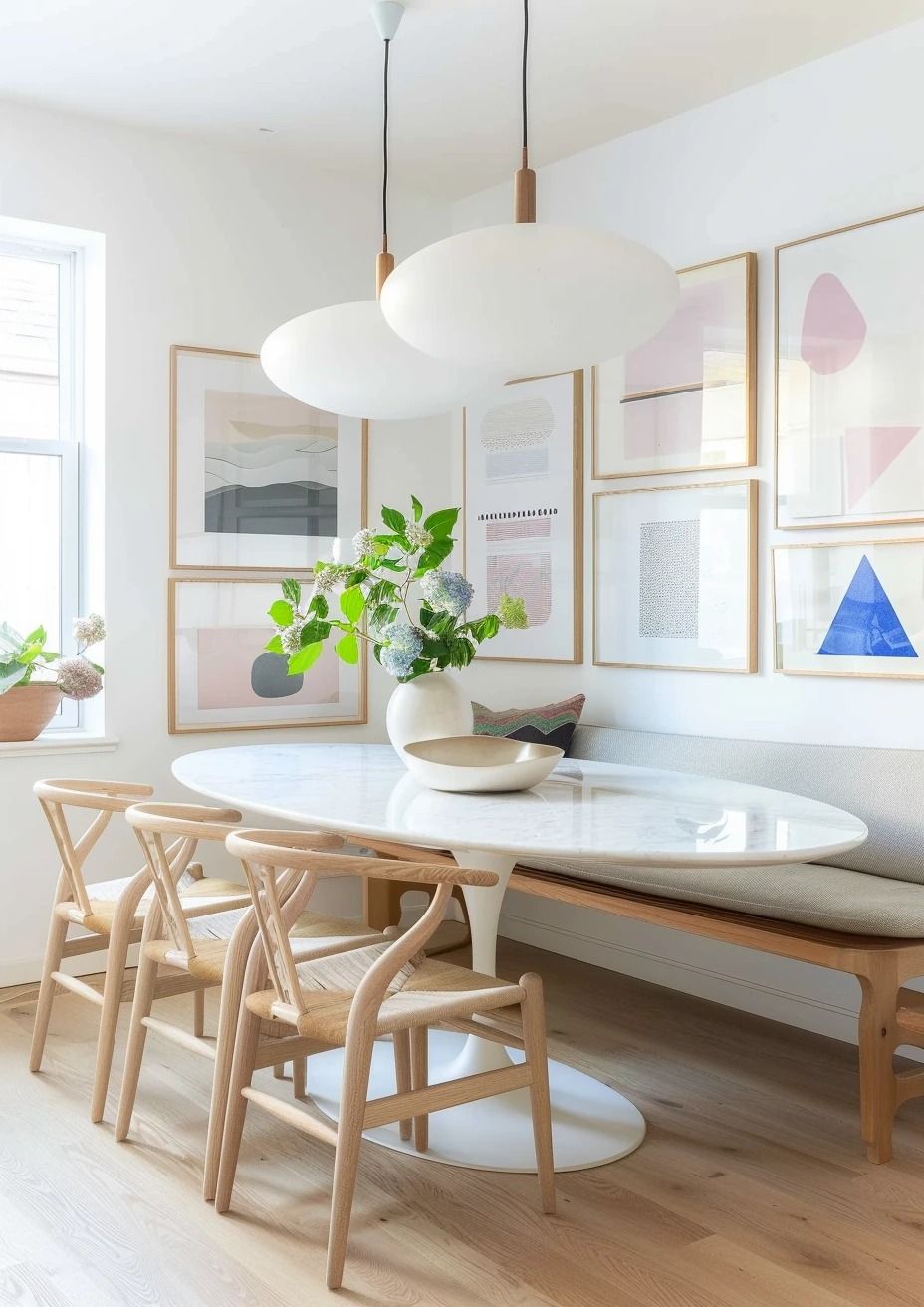 breakfast nook table with bench