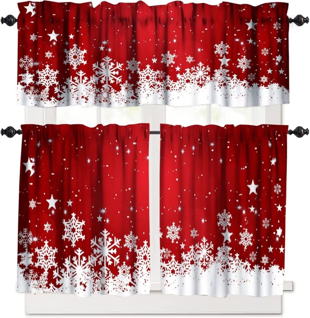 Christmas Curtains For Windows