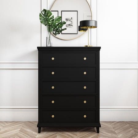 Discover the Charm of Small Black Chest of Drawers: Functional and Stylish Storage Solutions