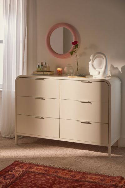 Contemporary Corner Dresser With Drawers