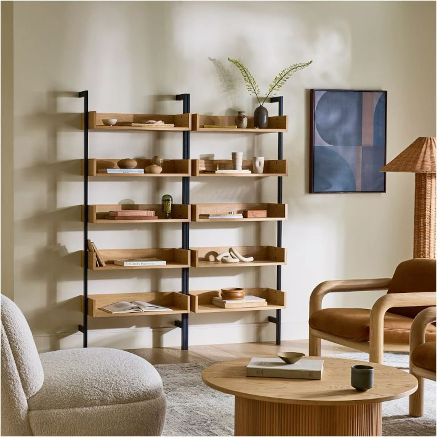 Effortless Elegance: Transforming Small Spaces with Modern DIY Bookshelves