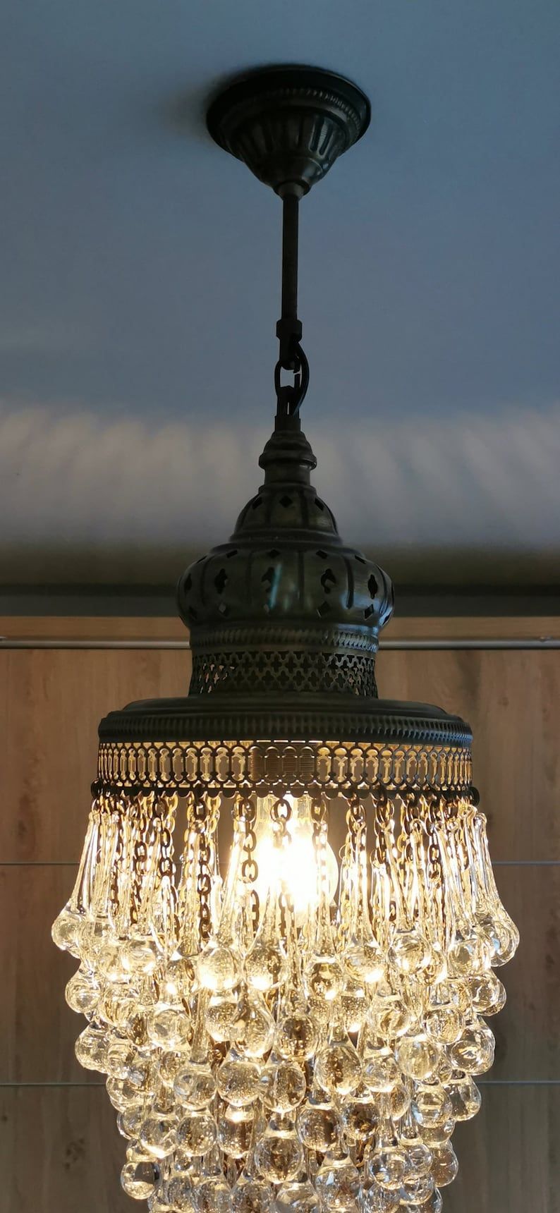 Elevate Your Bathroom Decor with Stunning Chandelier Ceiling Lights