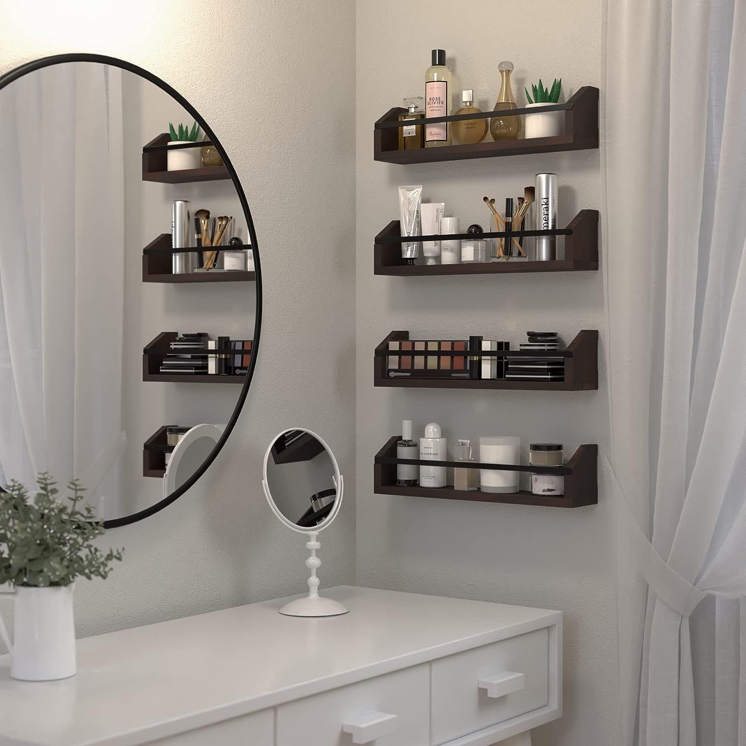 Elevate Your Bathroom Decor with Stylish Wall Shelves