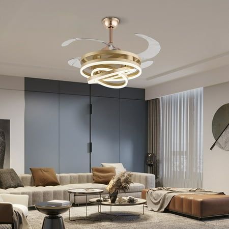 Elevate Your Home Decor with Contemporary Ceiling Fans Featuring Chandelier Designs