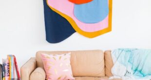 Fabric Art Tapestry Wall Hanging
