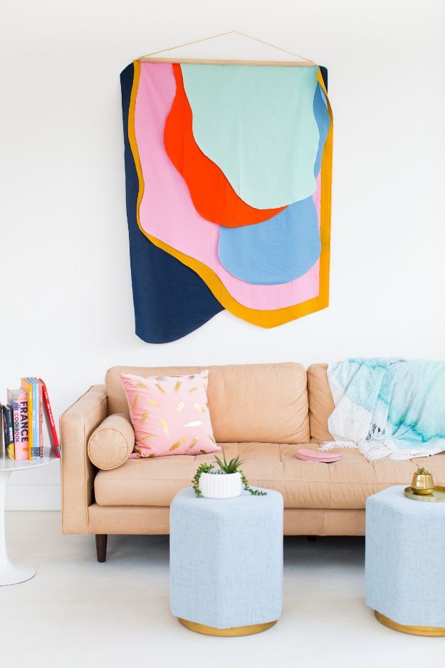 Elevate Your Home Decor with a Stunning Fabric Art Tapestry Wall Hanging