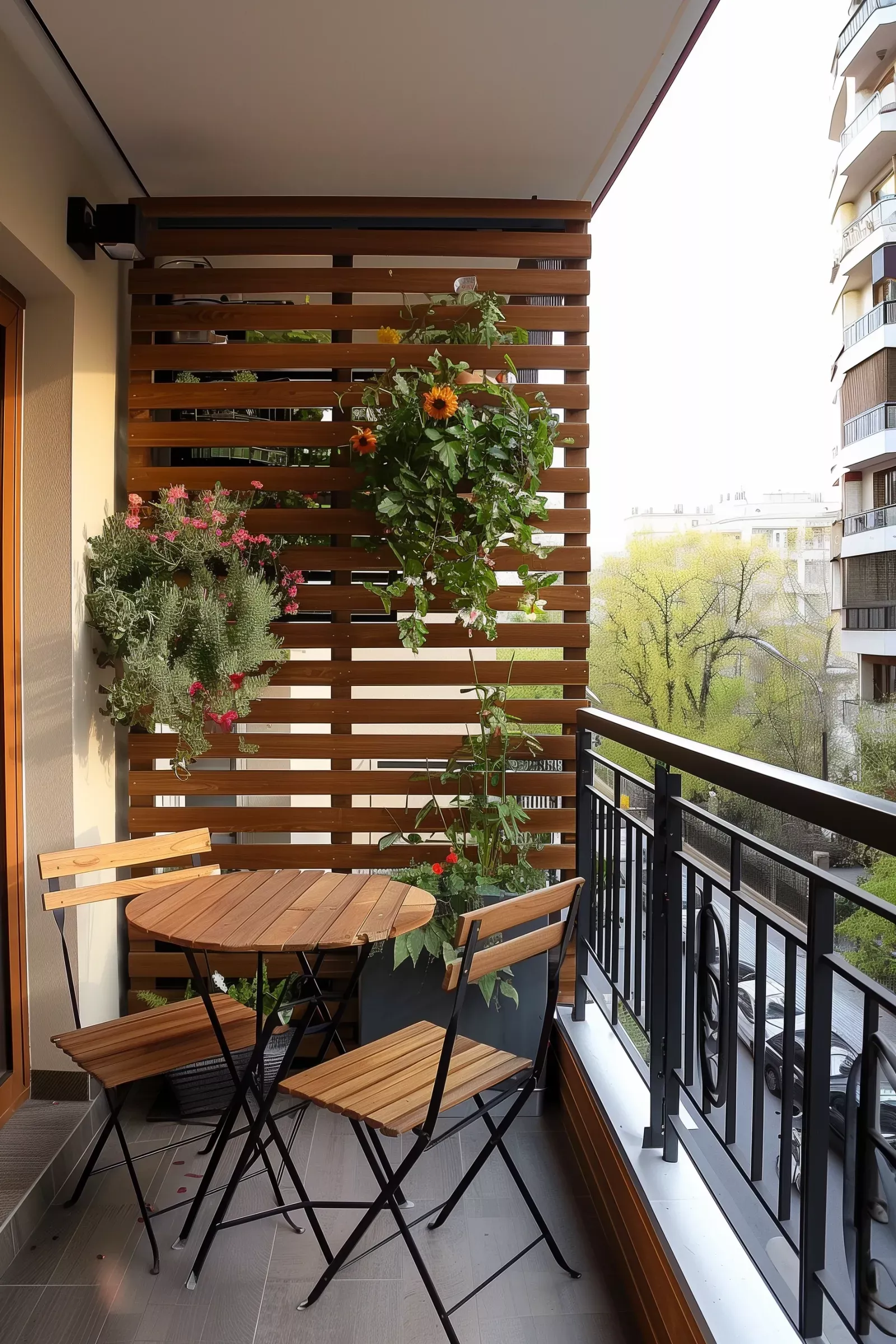 apartment balcony privacy screen