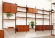 Mid Century Modern Wall Shelving Unit