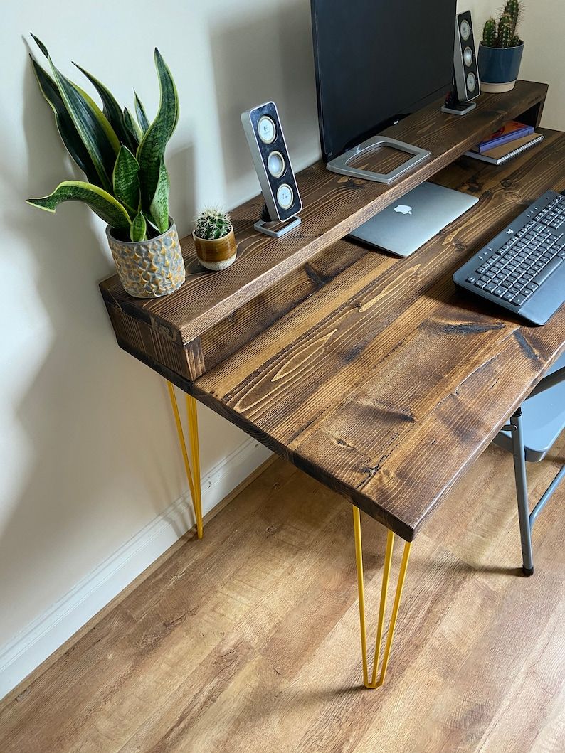 Embrace the Charm of Rustic Computer Desks for a Cozy Home Workspace