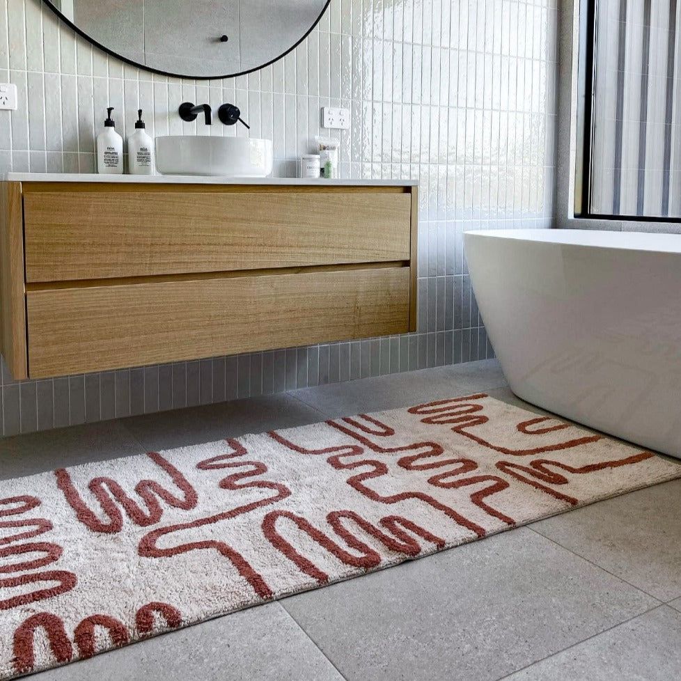 Enhance Your Bathroom Decor with Stylish and Functional Large Bathroom Rugs
