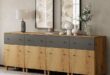 Sideboard Cabinet Modern Decor Dining Room