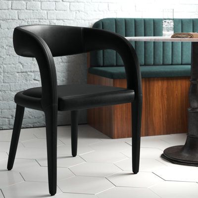Enhance Your Dining Space with Elegance: The Beauty of Black Upholstered Dining Chairs