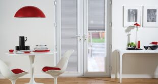 Perfect Fit Pleated Blinds For French Doors