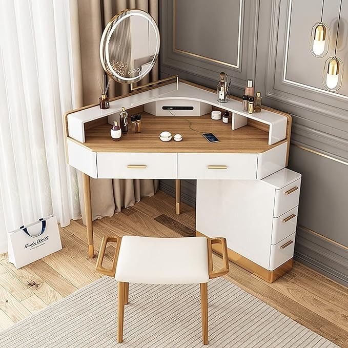 Enhance Your Vanity Experience with a Mirrored Dressing Table With Drawers