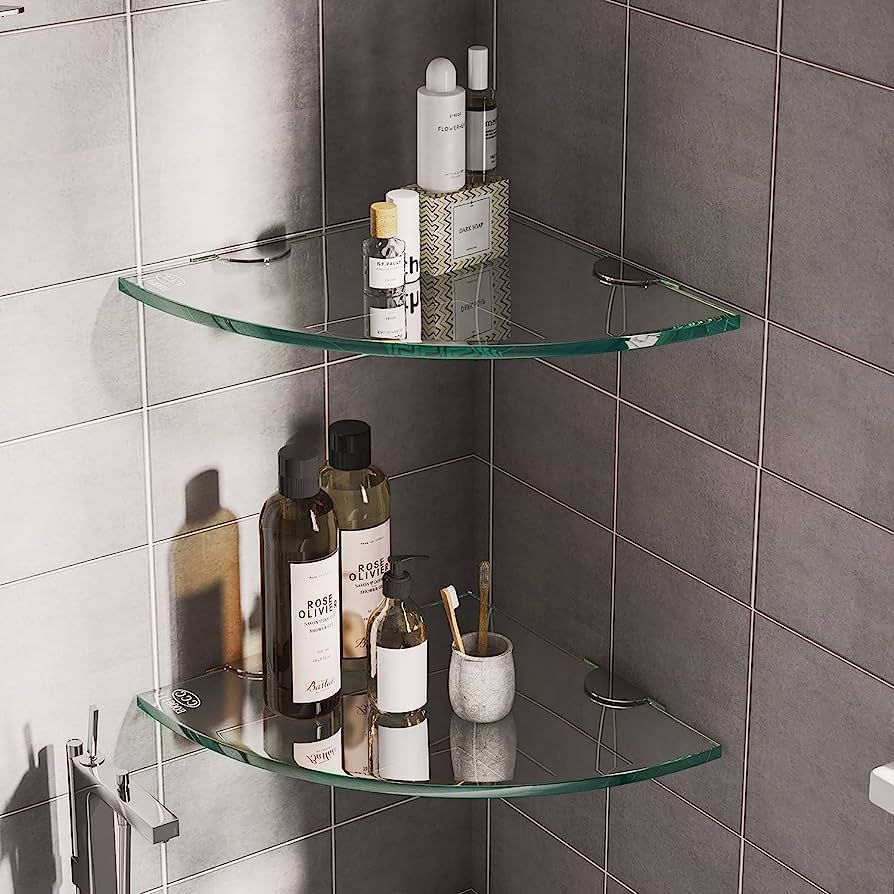 Floating Glass Bathroom Shelves: Adding Style and Functionality to Your Space