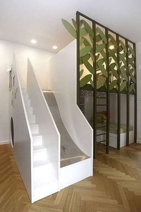 bunk beds for kids with stairs