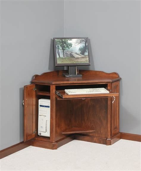 Making the Most of Your Space with a Corner Armoire Computer Desk