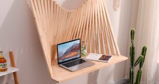 Modern Wall Mounted Fold Out Desk