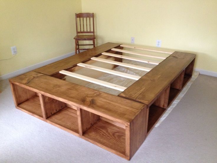 Maximize Space and Style with a King Platform Bed Frame with Storage for Your Bedroom
