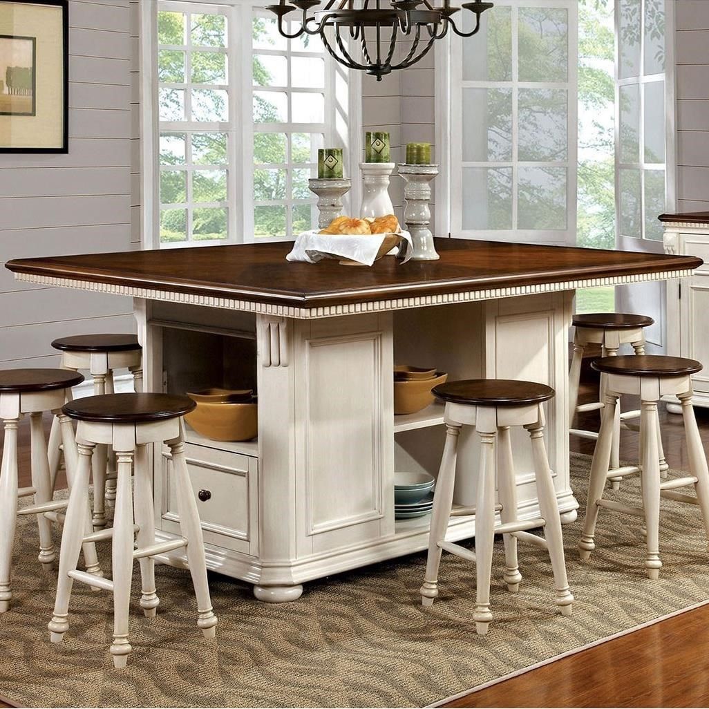 Maximize Your Space with a Stylish Counter Height Table with Storage