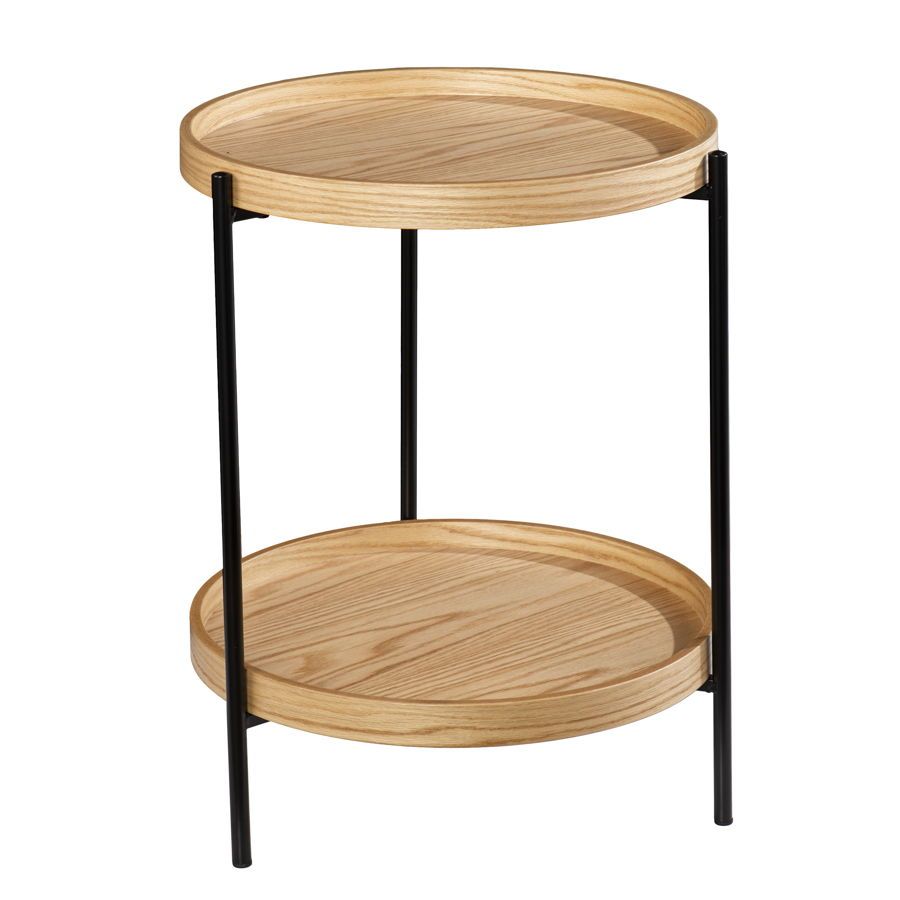 Modern Black End Tables With Storage