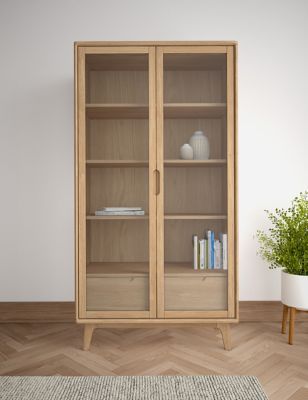 Oak Dresser Display Cabinet: Timeless Elegance for Your Home