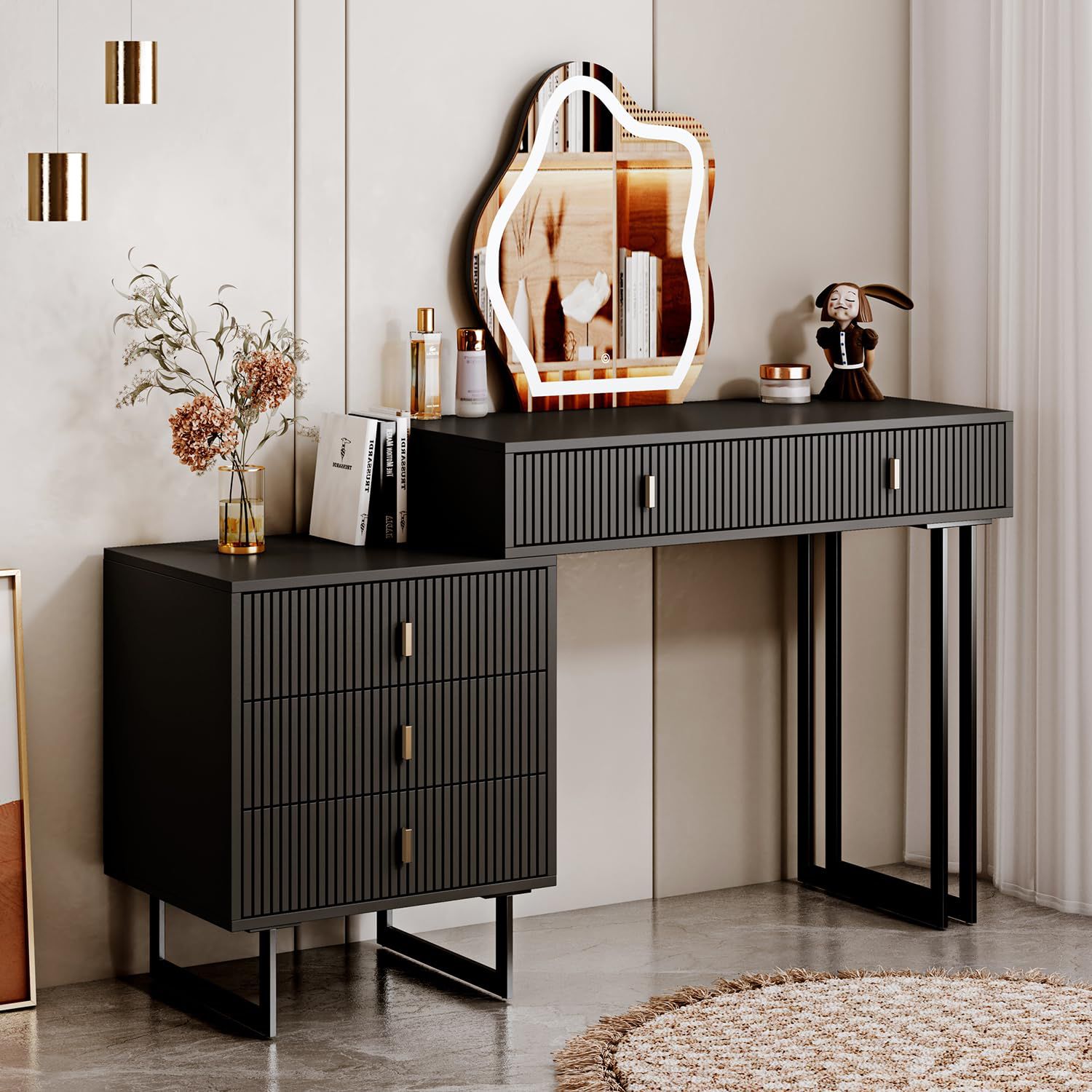 Organize Your Morning Routine with a Stylish Dressing Table: The Perfect Balance of Form and Function