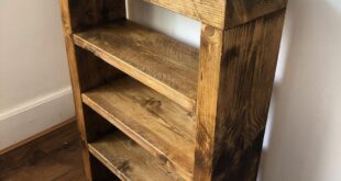 Small Pine Bookcase