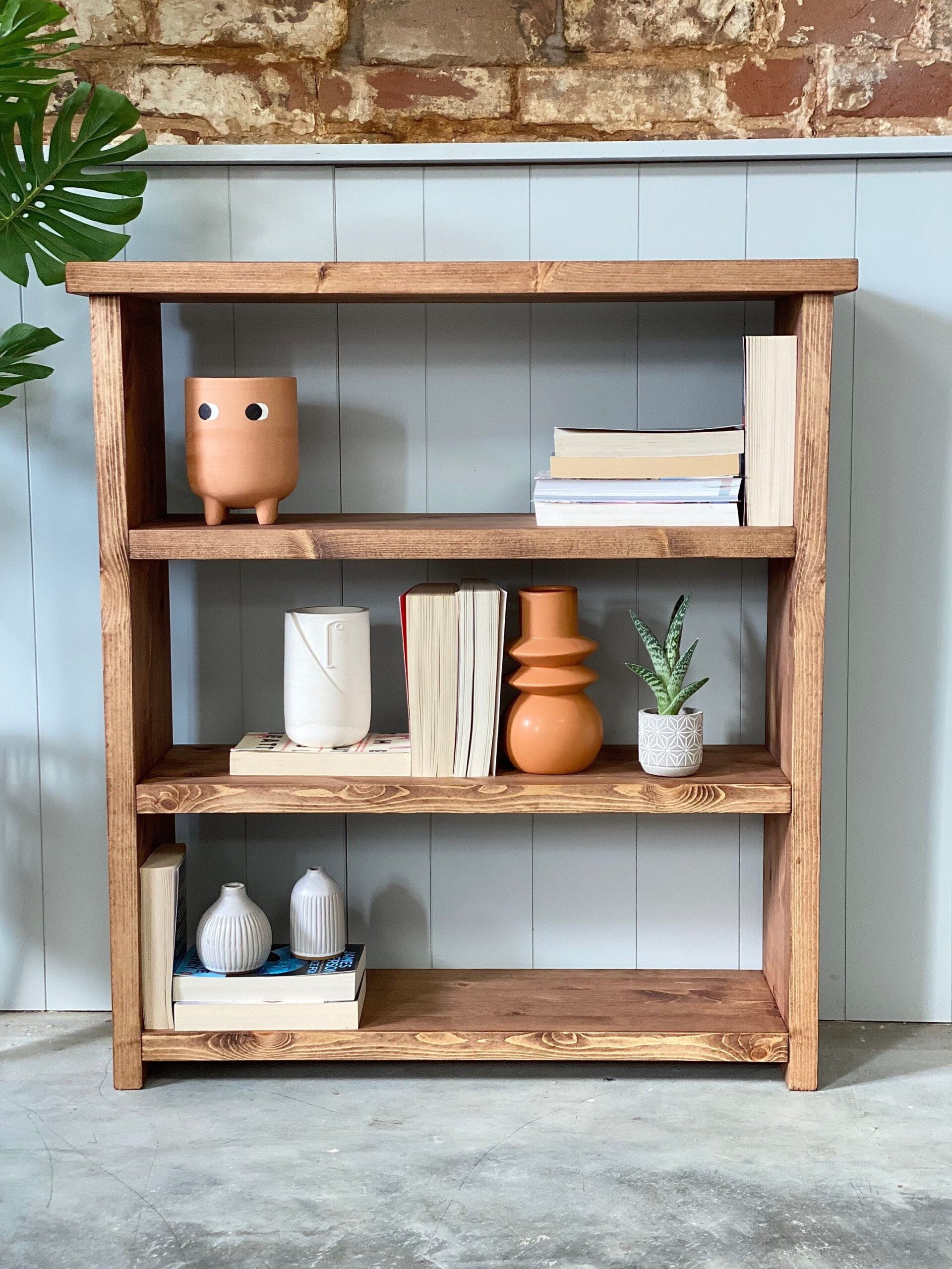 Small Pine Bookcase