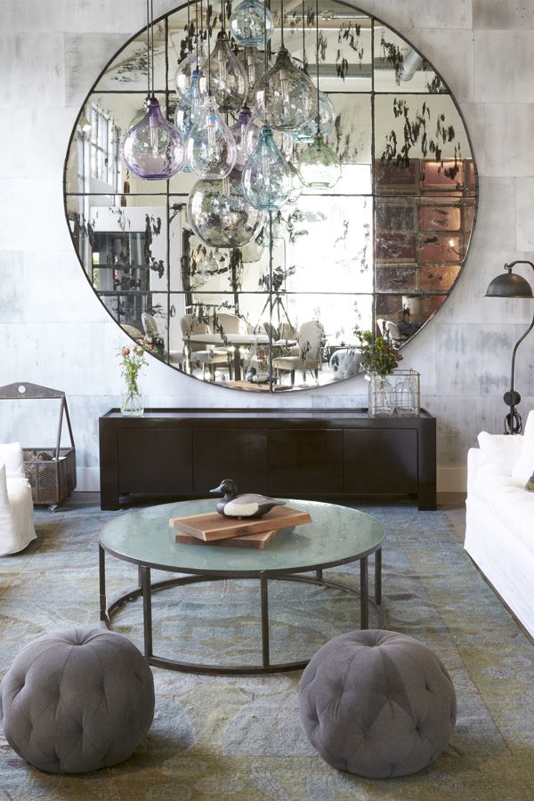Reflect Your Style: The Elegance of Mirrored Glass Living Room Furniture