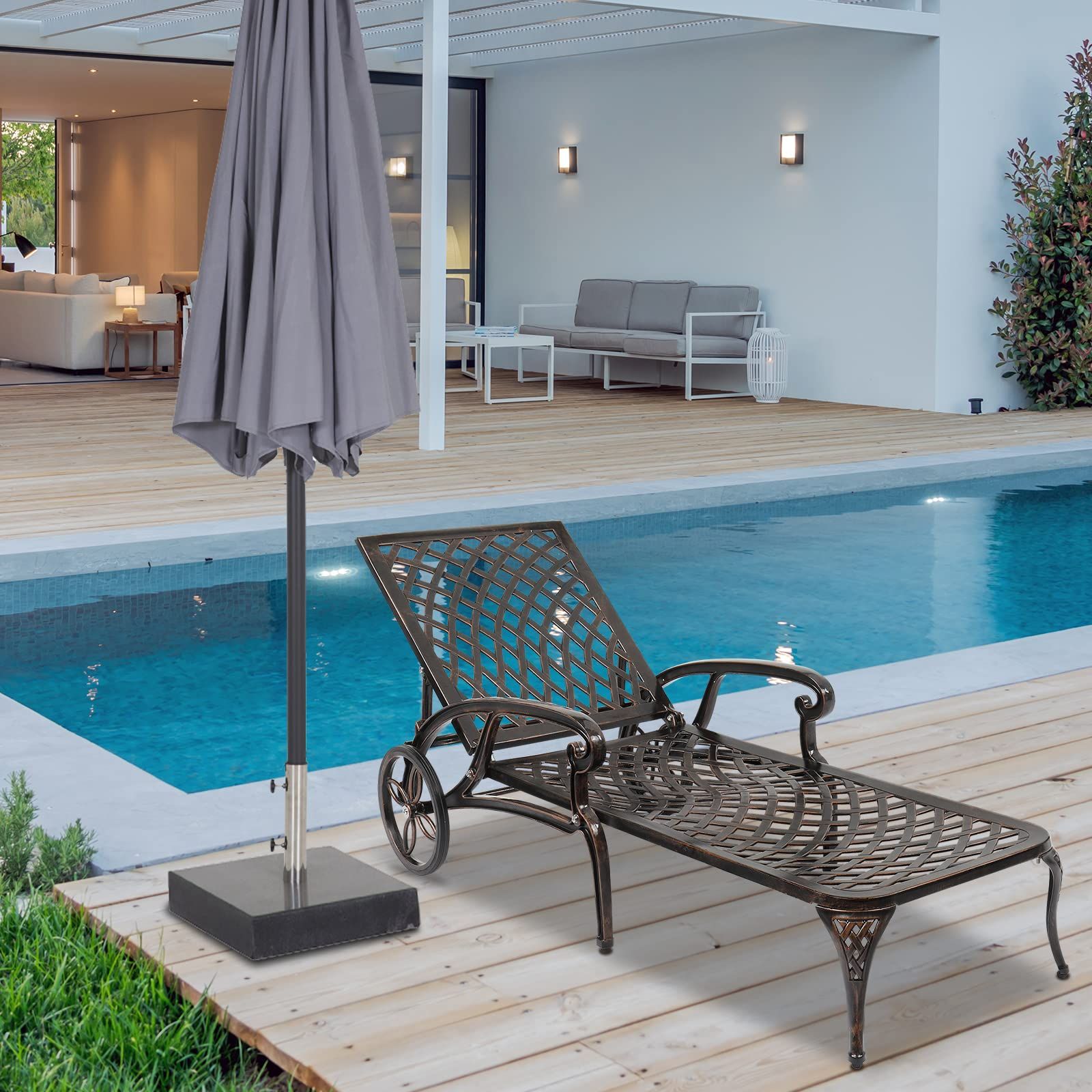 Relax in Style: The Best Aluminum Chaise Lounge Pool Chairs for Ultimate Comfort