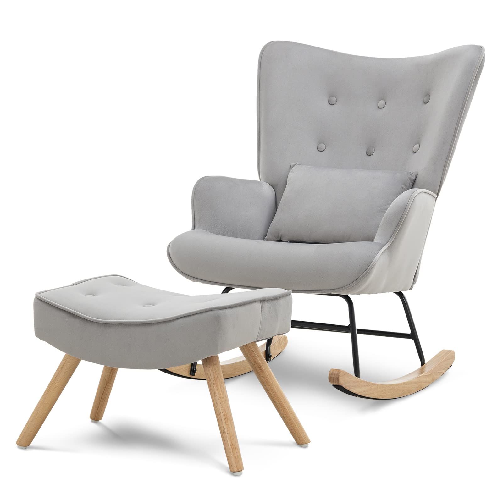 Relax in Style: The Ultimate Comfort of a Glider Rocker Recliner with Ottoman