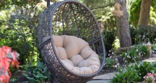 Free Standing Wicker Egg Chair