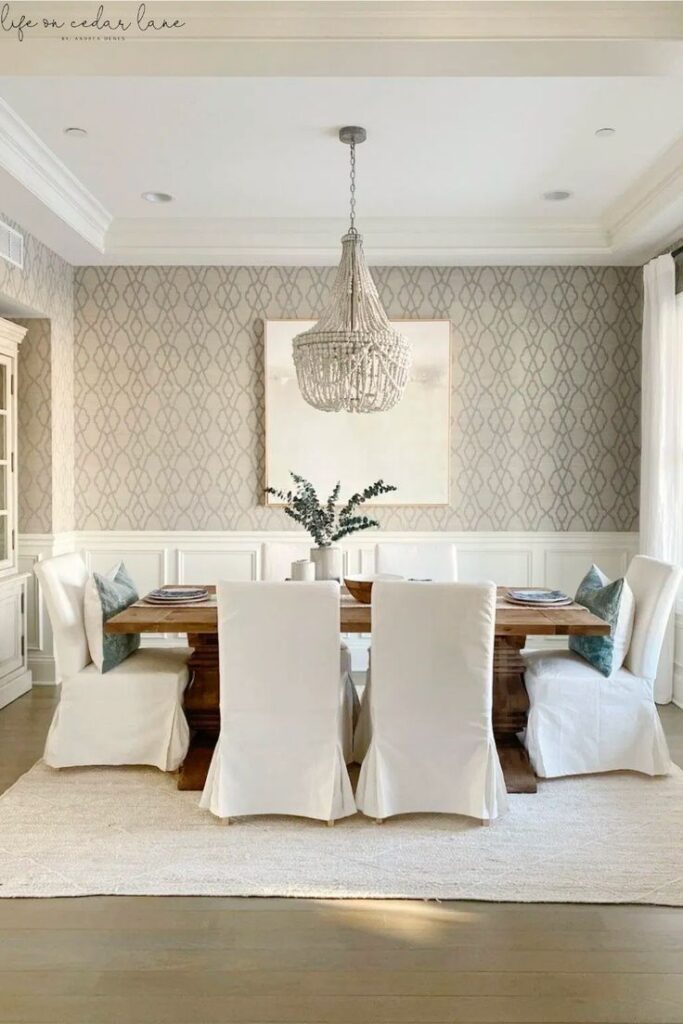 Modern Wallpaper Designs For Dining Room