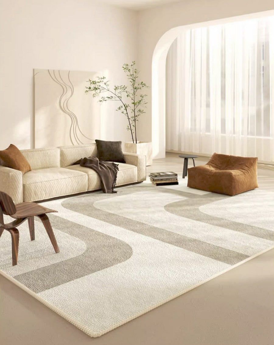 Revamp Your Living Room with Chic and Contemporary Modern Throw Rugs