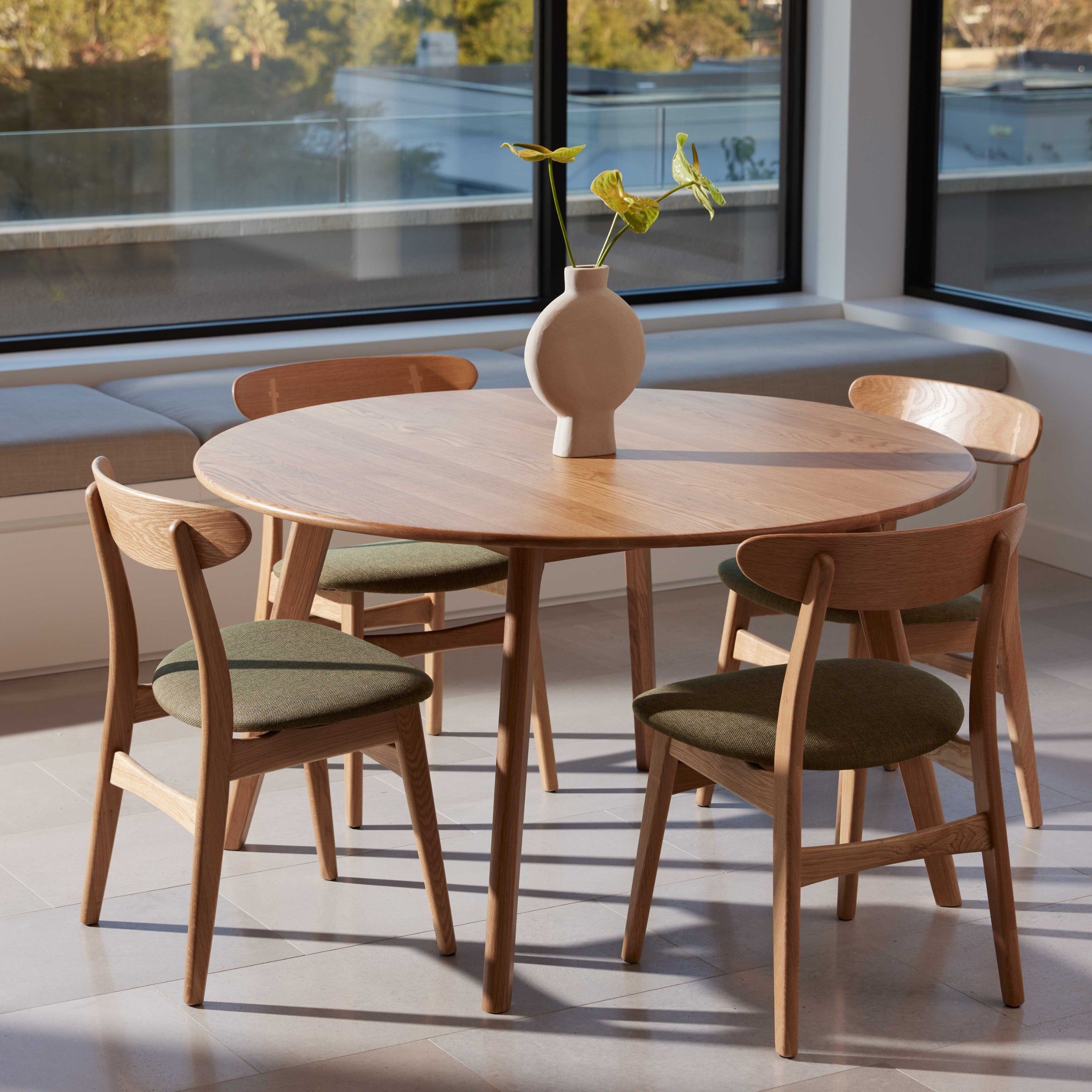 Rustic Charm: Round Wood Kitchen Table Sets for a Timeless Dining Experience