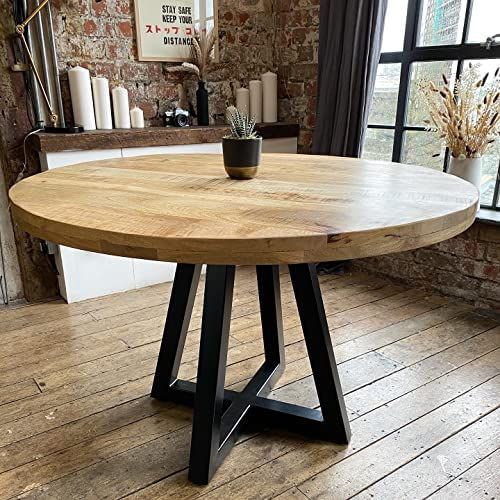 Rustic Charm: The Timeless Appeal of Round Wood Kitchen Table Sets