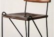 Metal Dining Chairs With Wood Seat
