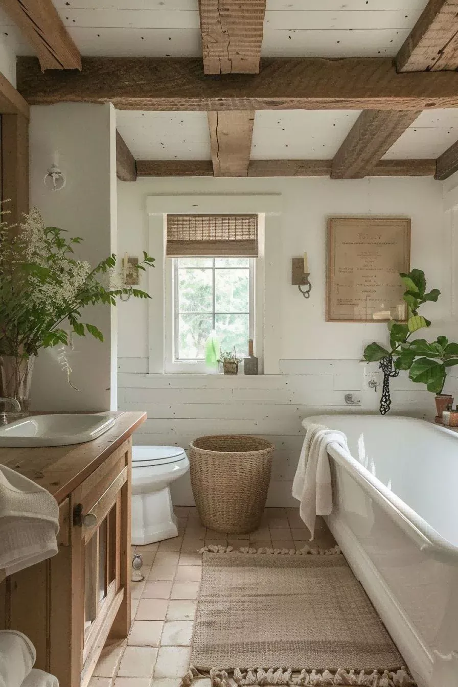 Rustic Retreat: Farmhouse Bathroom Decorating Ideas for a Cozy and Charming Space