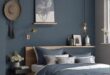 blue and grey bedroom color schemes