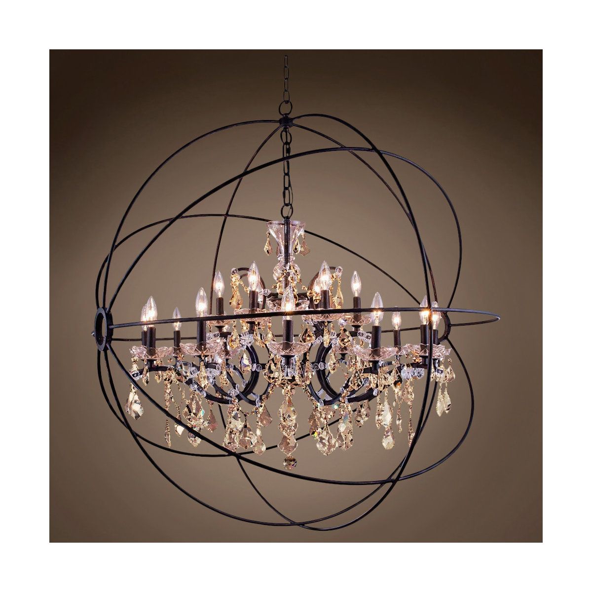 Shining Bright: The Beauty of a Crystal Orb Chandelier