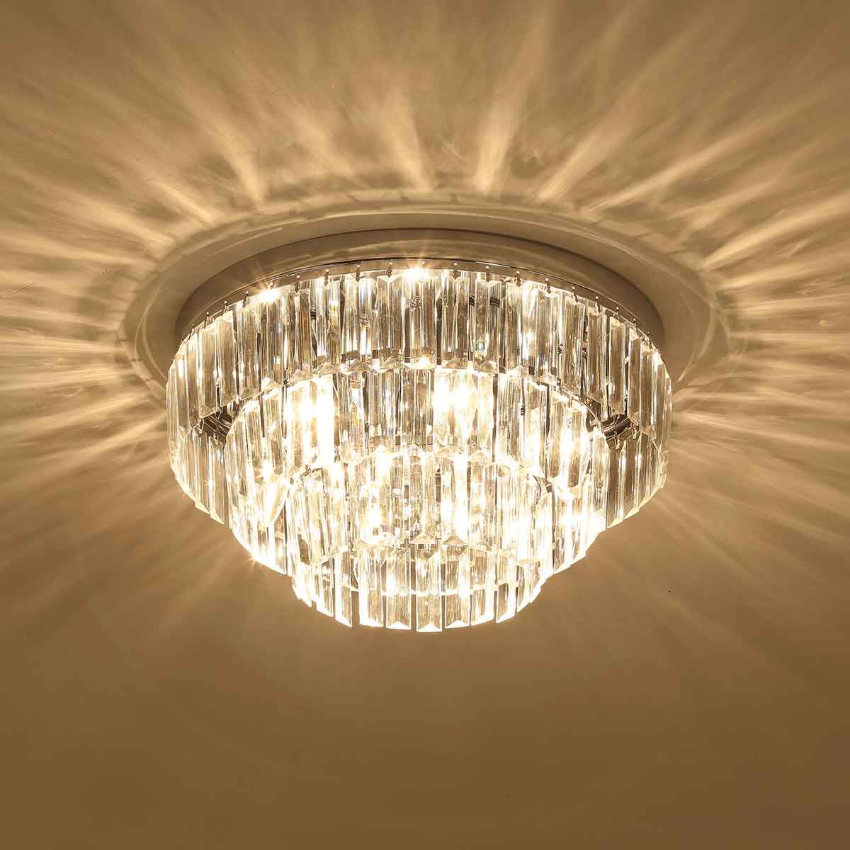 Shining Bright: The Elegance of Chandelier Bathroom Ceiling Lights