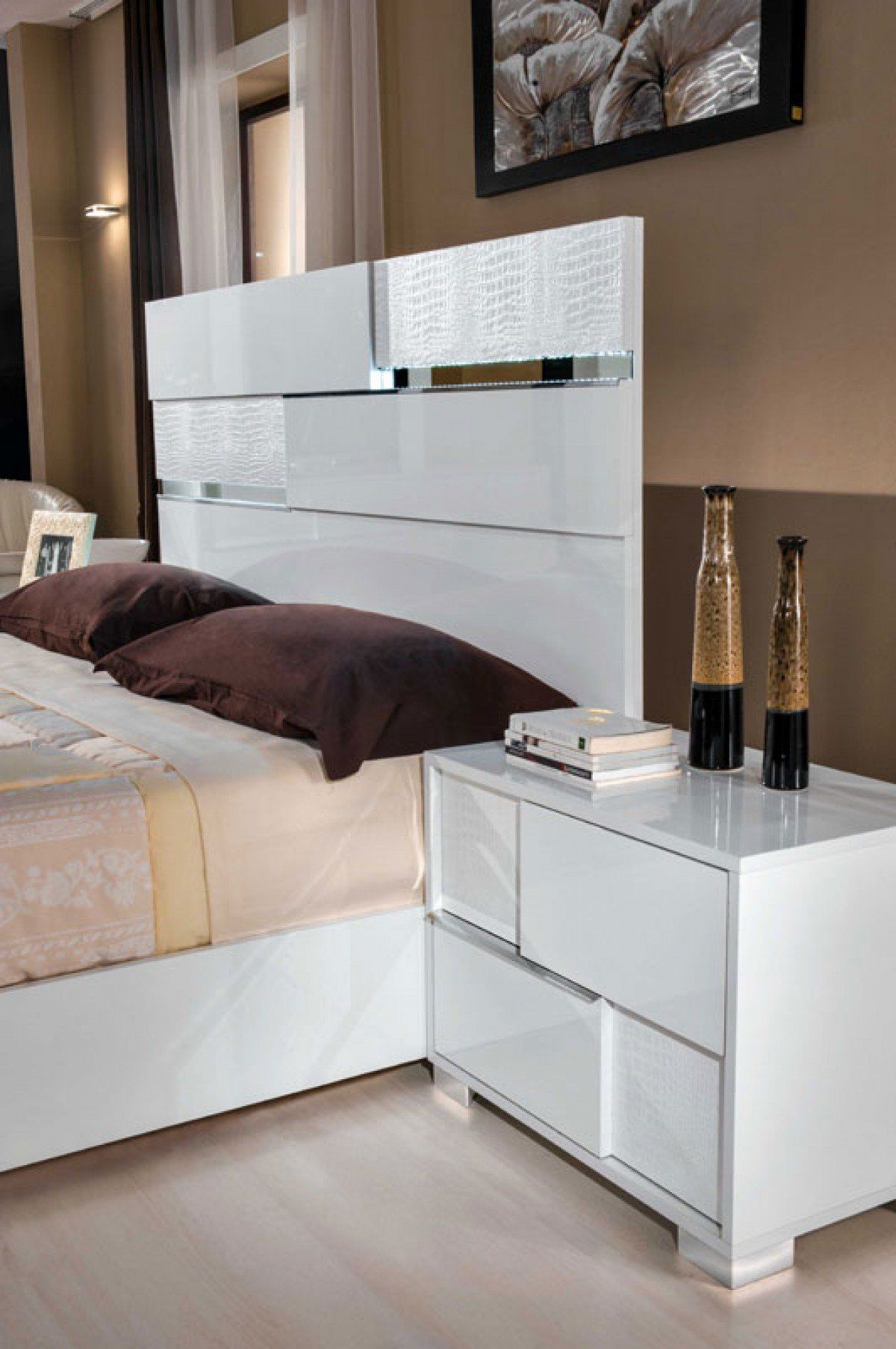Sleek and Chic: Transform Your Bedroom with White High Gloss Furniture