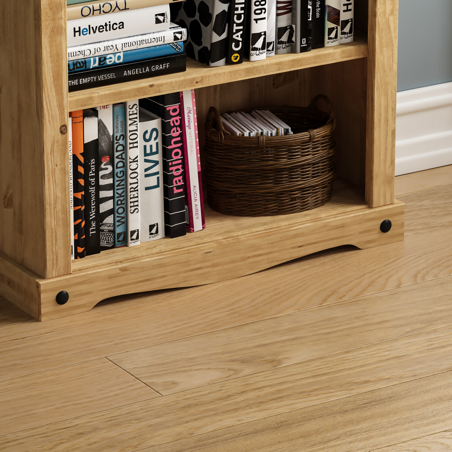 Small Pine Bookcase