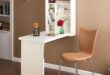 Modern Wall Mounted Fold Out Desk